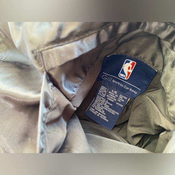Reversible NBA G III sports by Carl Banks Brooklyn New York Nets bomber jacket - Picture 4 of 12